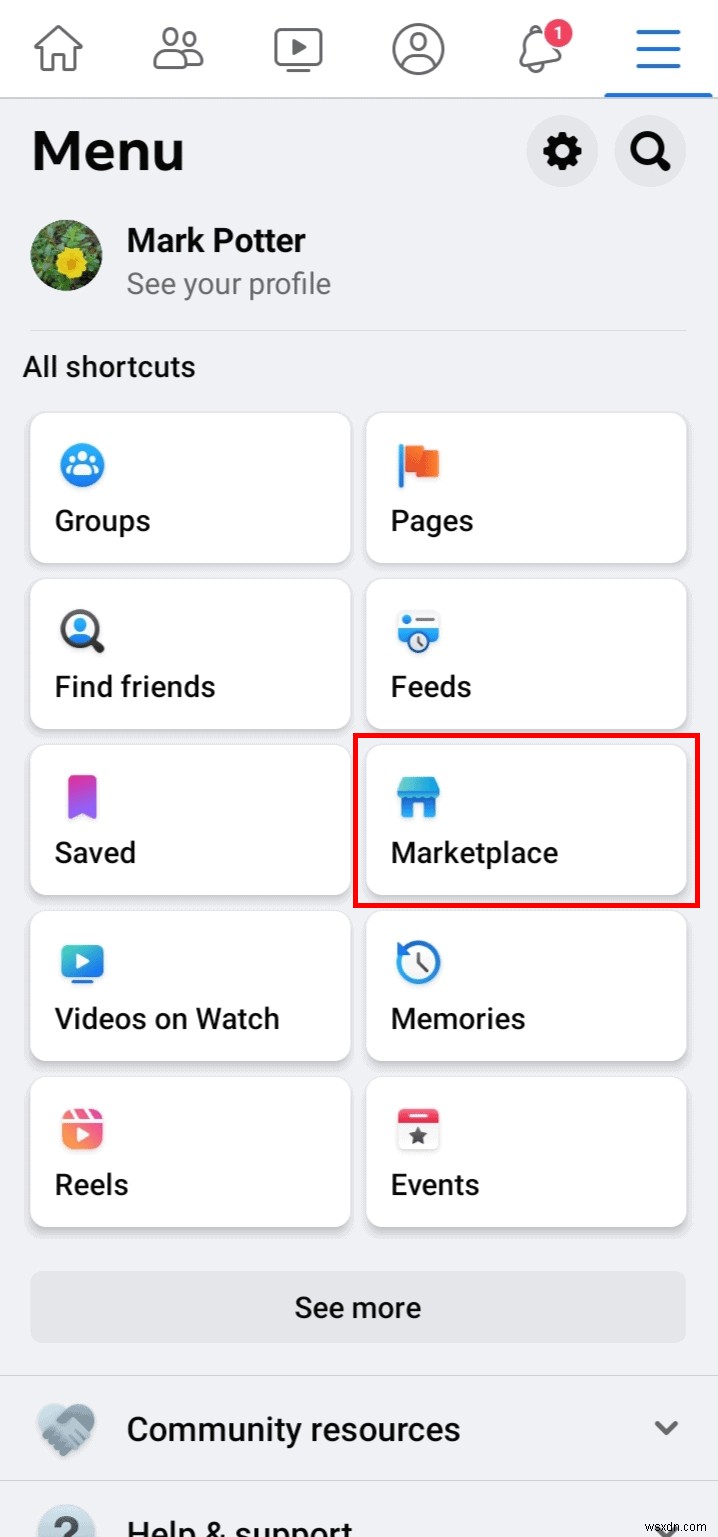 Facebook Marketplace에 저장된 항목에 쉽게 액세스하세요 