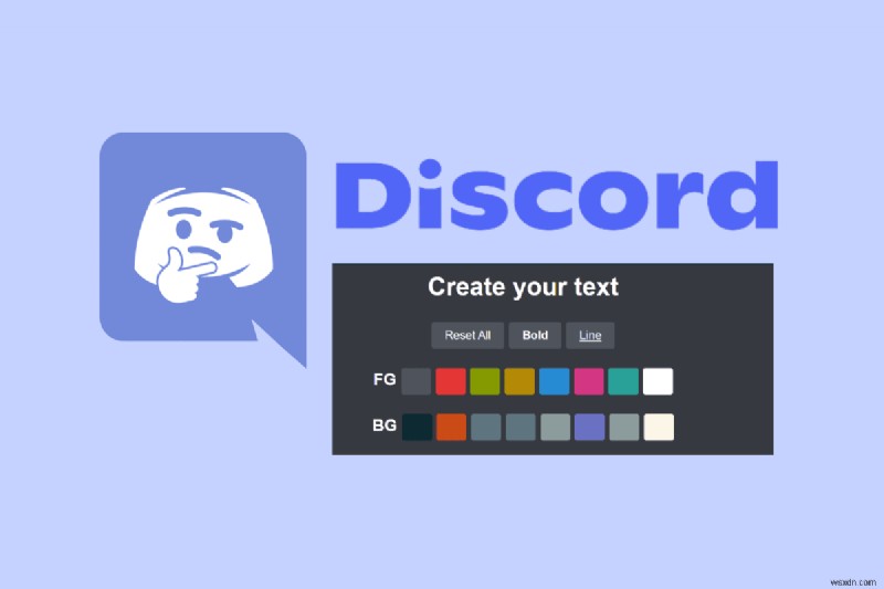 Discord 메시지에 색상 추가:간단한 가이드 