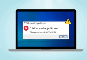 Windows 10에서 파일 시스템 오류 1073741819를 빠르고 안전하게 해결하세요. 