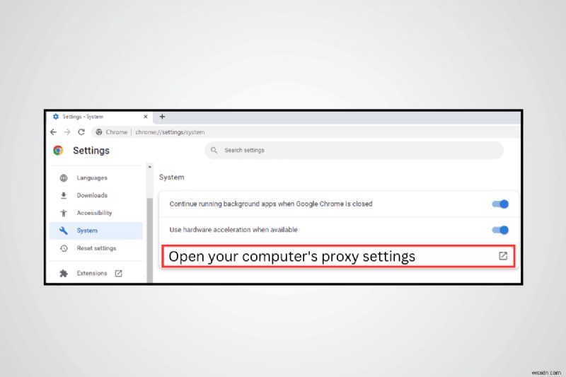 Windows 11에서 Chrome 프록시 설정을 확인하고 관리하는 방법 