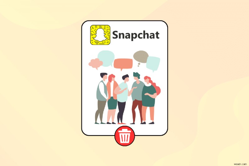 Snapchat 그룹 채팅을 쉽게 제거:단계별 지침 