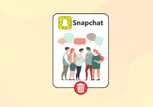 Snapchat 그룹 채팅을 쉽게 제거:단계별 지침 