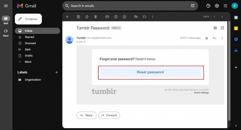 기존 Tumblr 계정 복원:간편한 비밀번호 재설정 가이드 