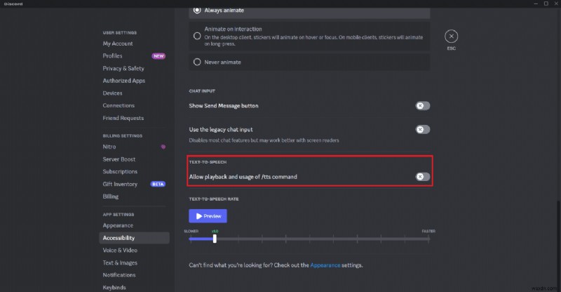 Discord 텍스트 음성 변환 비활성화:빠른 단계별 가이드 