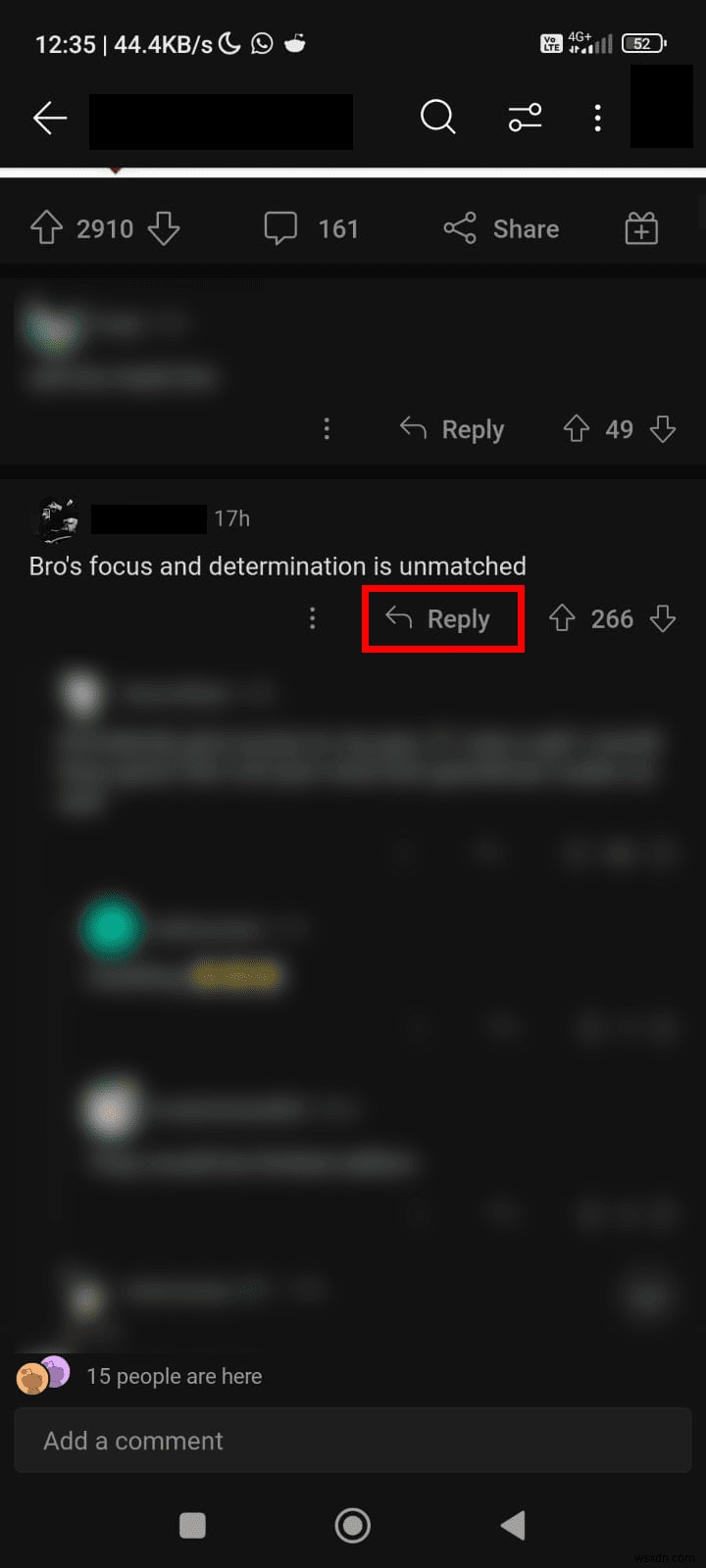 Reddit 앱의 댓글에 답하는 마스터:단계별 가이드 
