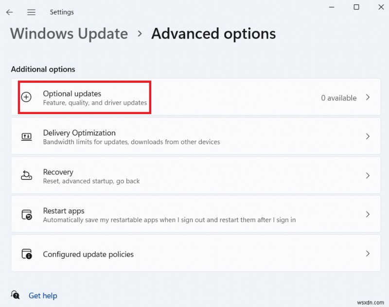 Windows 11에서 장치 드라이버 업데이트에 대한 단계별 가이드 