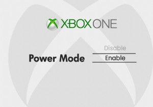 Xbox One에서 전원 모드 활성화:단계별 가이드 