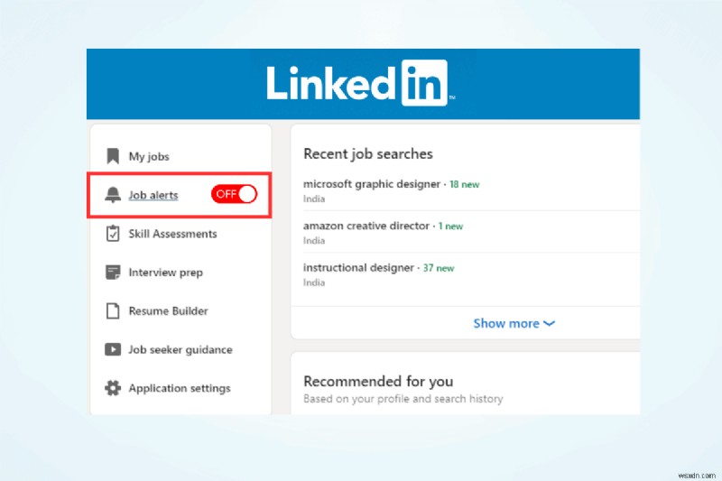 원치 않는 LinkedIn 채용 알림 중지:단계별 가이드 