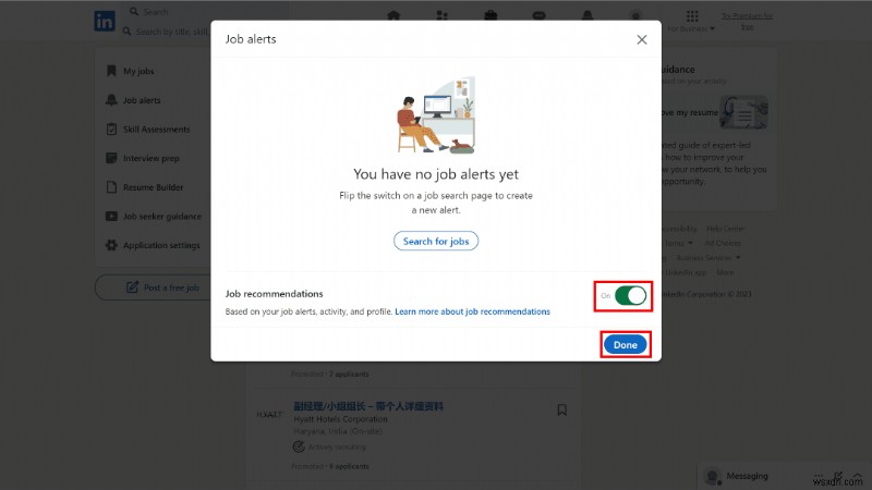 원치 않는 LinkedIn 채용 알림 중지:단계별 가이드 