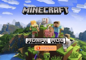 단계별 가이드:Minecraft Pocket Edition 1.17에 Morph Mod 설치 