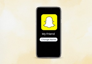 Snapchat에서 쉽게 친구 이름 바꾸기:단계별 가이드 