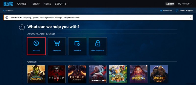 Battle.net 계정을 영구적으로 삭제하는 방법 