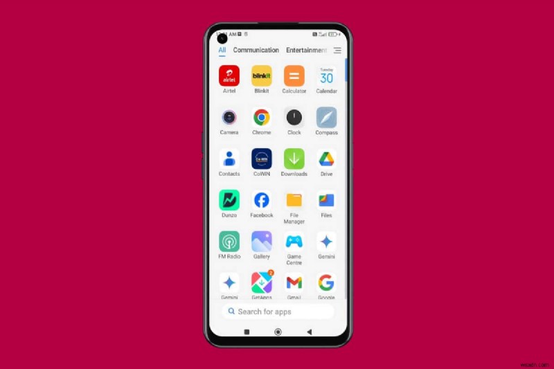 Android 10에서 앱 서랍에 액세스:단계별 가이드 