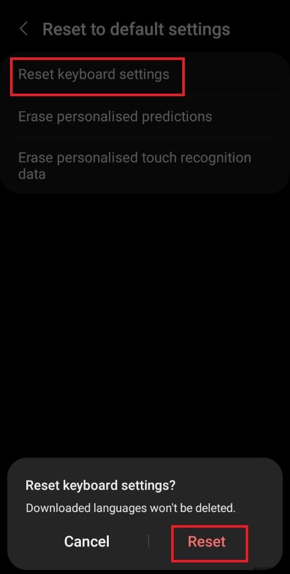 Android에서 이모티콘 기록 지우기:단계별 가이드 