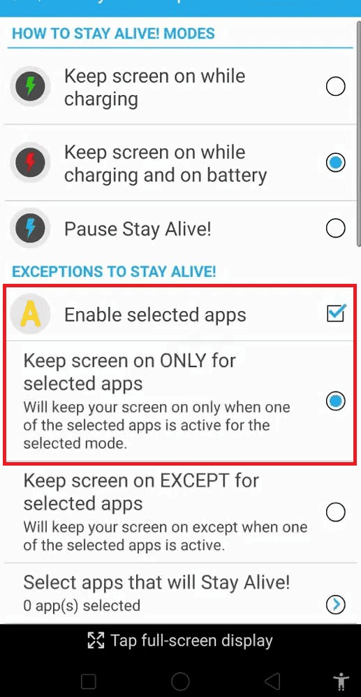 Android의 특정 앱에 대한 화면 시간 초과를 쉽게 비활성화 – 단계별 가이드 