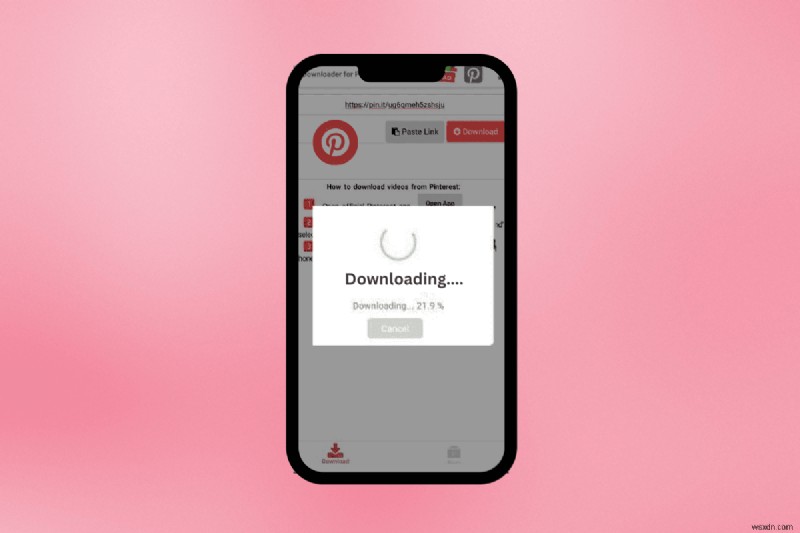 Android 휴대폰에 Pinterest 동영상 다운로드:단계별 가이드 