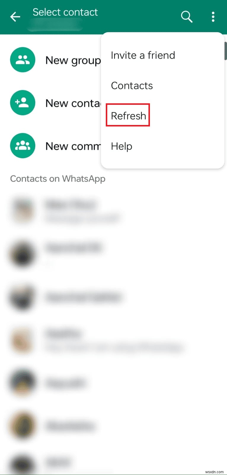 Android용 WhatsApp에서 연락처 누락 문제 해결:원인 및 수정 