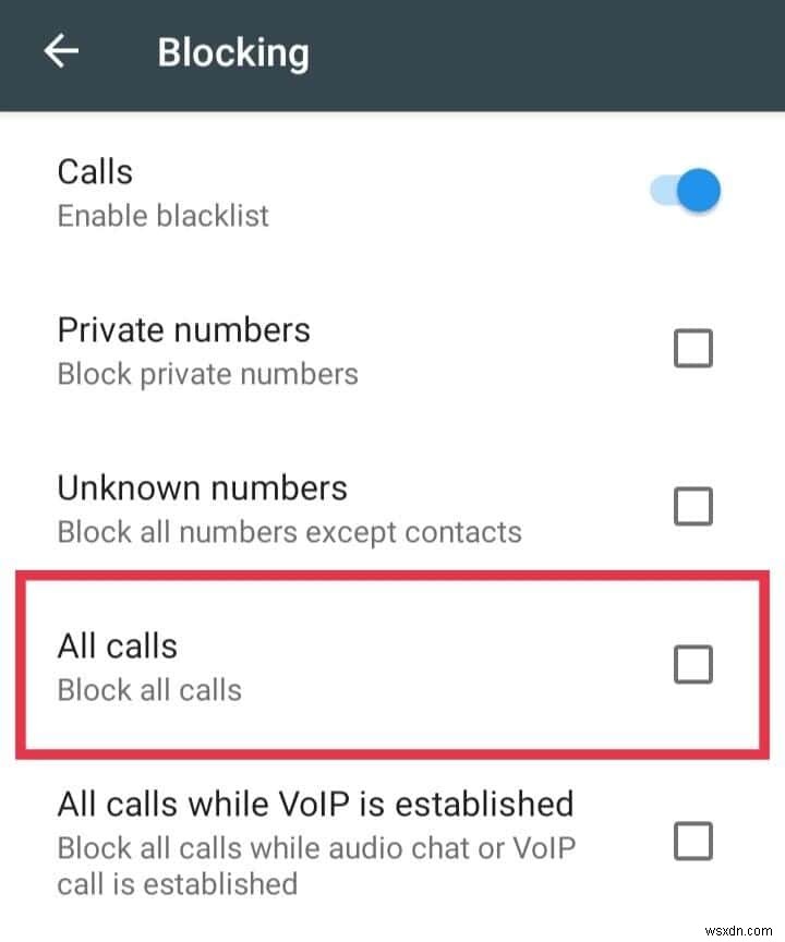 빠른 가이드:Android 휴대폰에서 모든 수신 전화 차단 