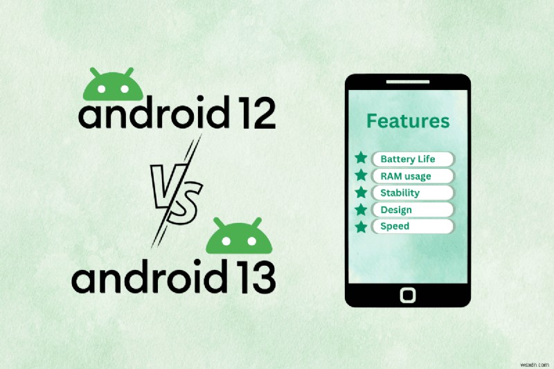 Android 12와 13:기능 분석 및 주요 차이점 설명 
