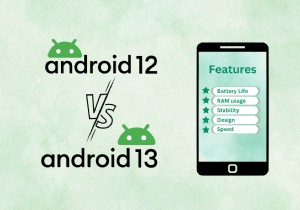 Android 12와 13:기능 분석 및 주요 차이점 설명 