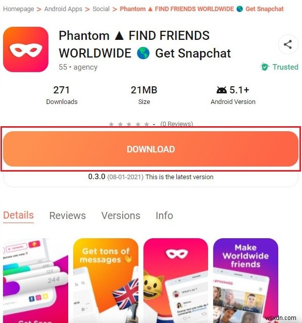 Android 기기에 Snapchat Phantom을 설치하는 방법 