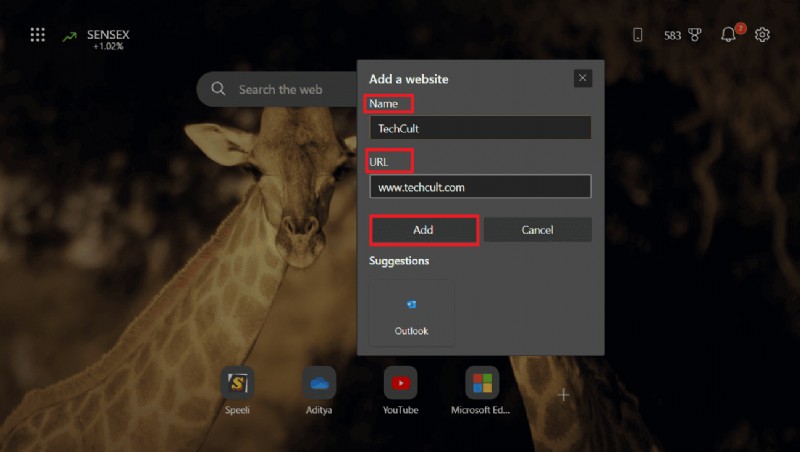 Android의 Microsoft Edge 홈페이지에 축소판 추가 - 쉬운 단계별 가이드 
