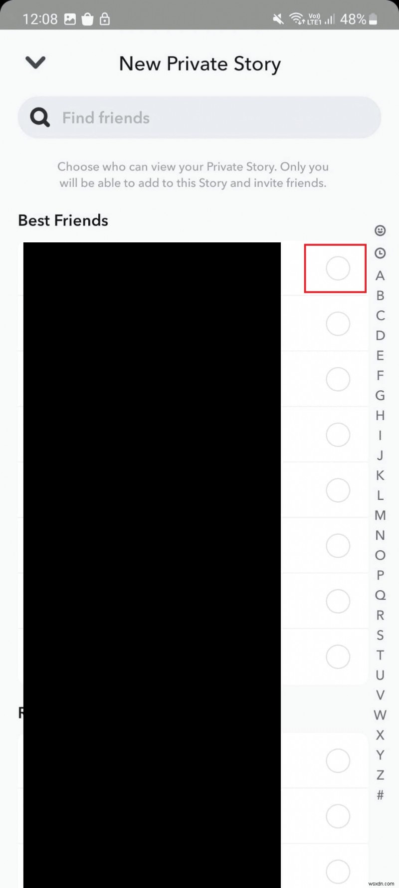 특정 시청자로부터 Snapchat 스토리를 숨기는 방법 
