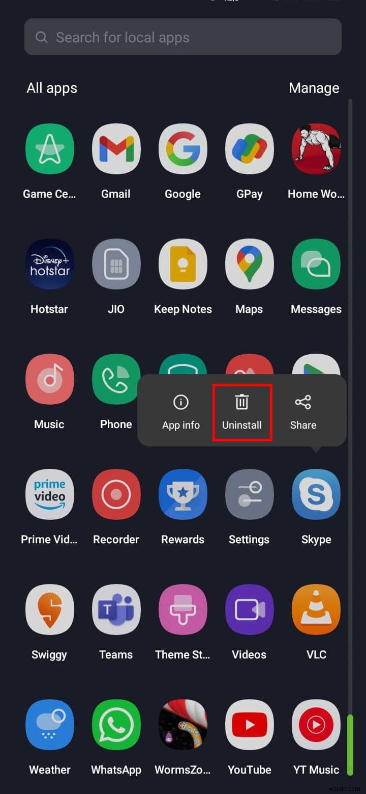 Android 기기에서 Skype를 제거하는 단계별 가이드 