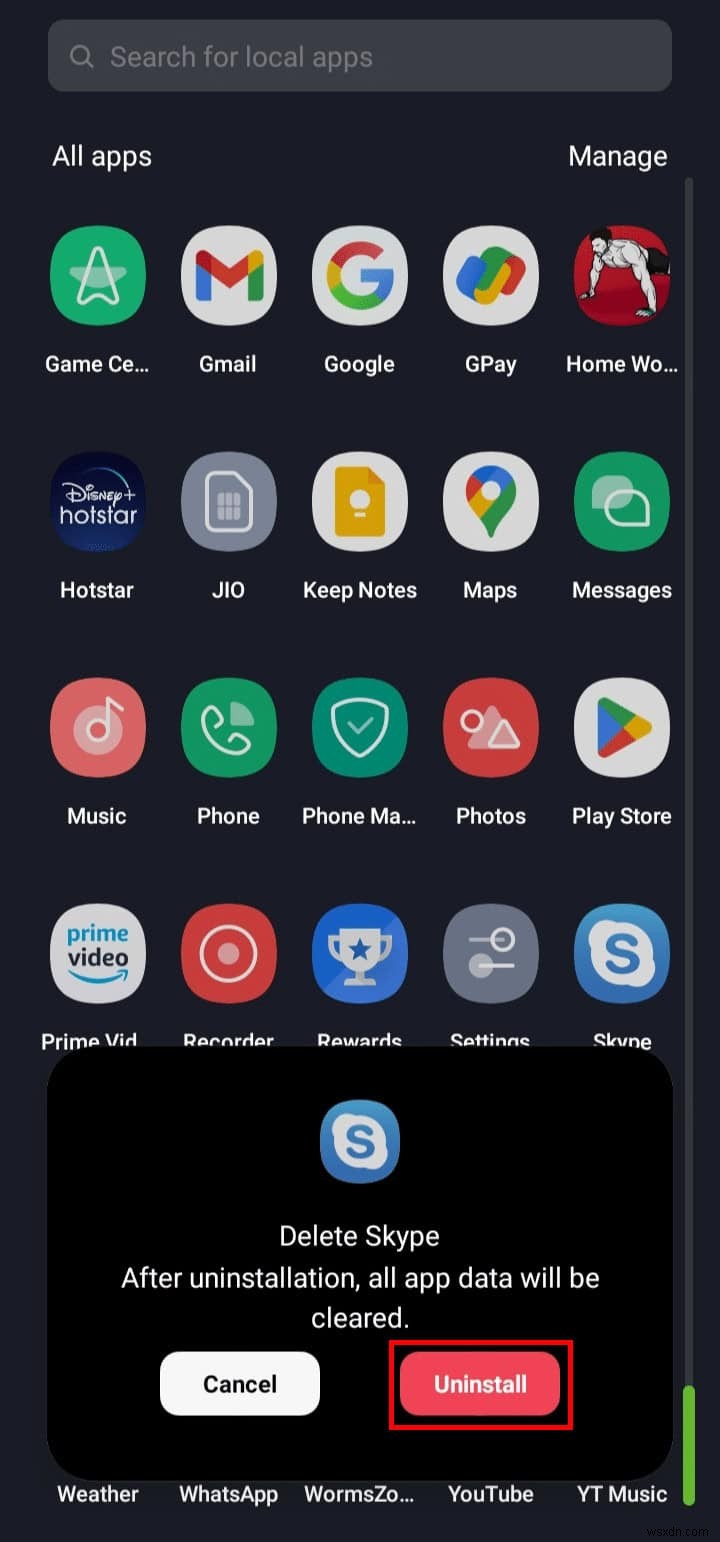 Android 기기에서 Skype를 제거하는 단계별 가이드 