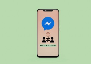Facebook 메신저 계정 전환 문제에 대한 빠른 수정 