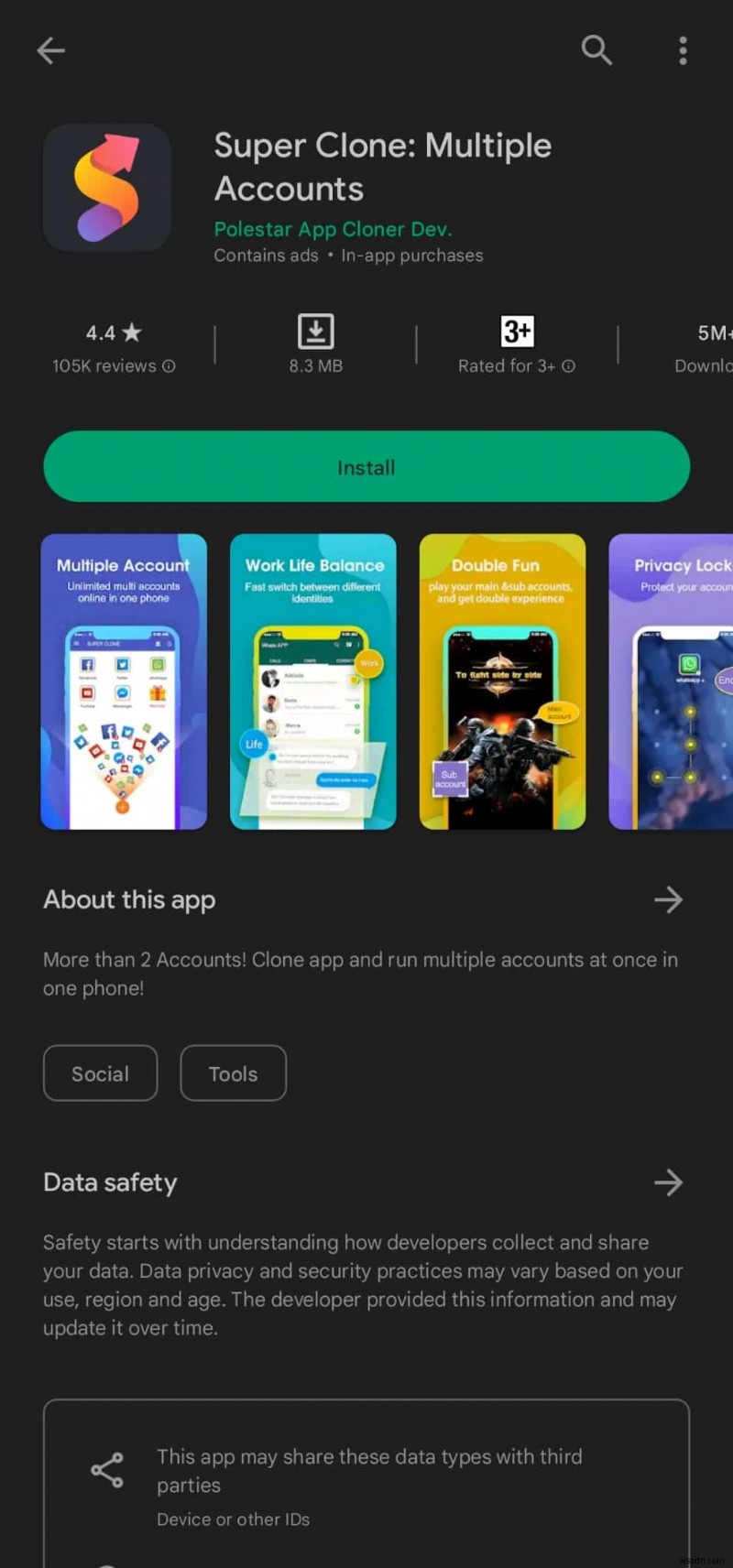 병렬 공간 없이 Android 앱 복제:쉬운 설치 가이드 