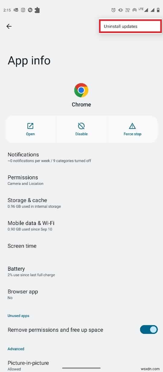 Android에서 Chrome 충돌을 해결하는 입증된 10가지 수정 방법 