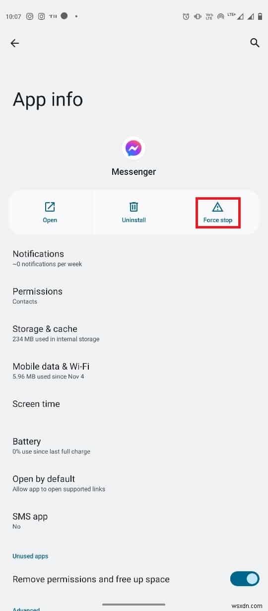 Android에서 메신저 프로필 사진 문제를 해결하는 방법 