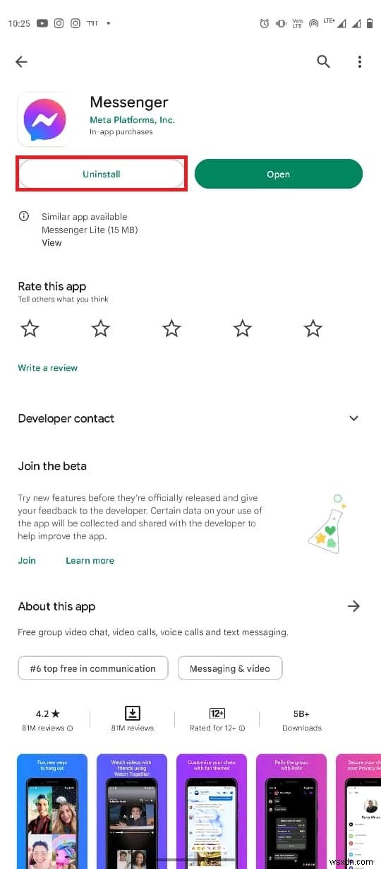 Android에서 메신저 프로필 사진 문제를 해결하는 방법 