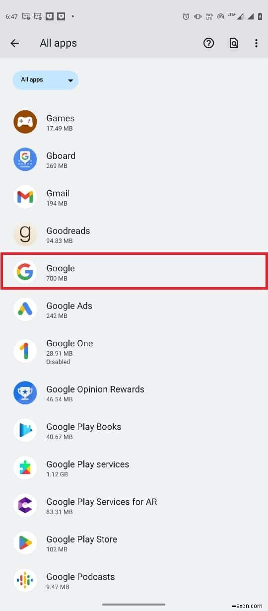 Android 기기에서  Google이 오프라인입니다  오류 해결 