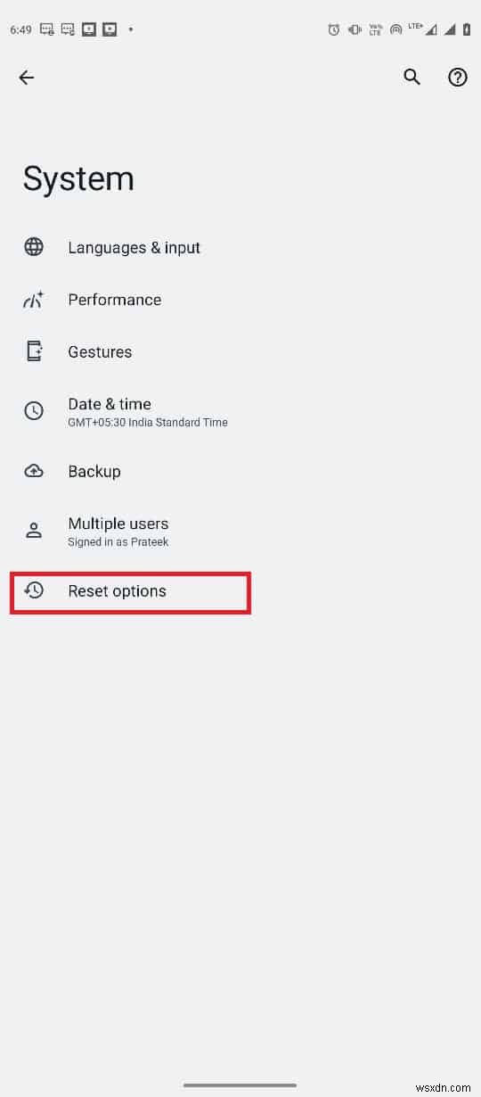 Android 기기에서  Google이 오프라인입니다  오류 해결 
