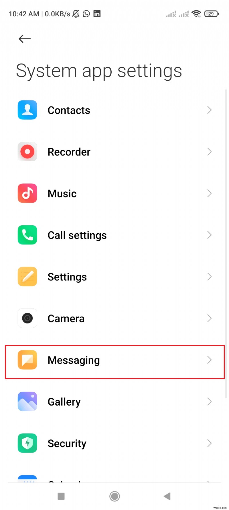 Android 텍스트를 읽었는지 확인하세요. 