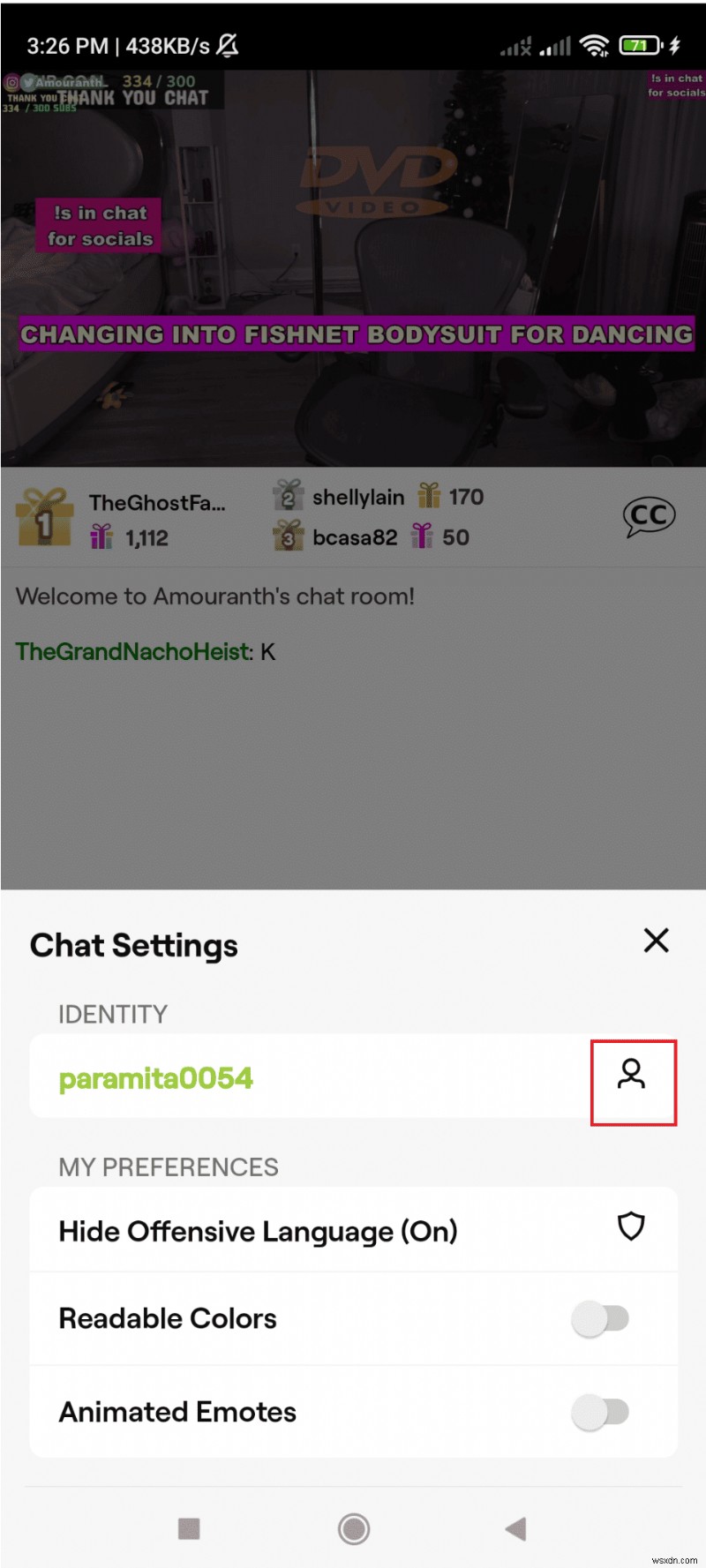 모바일에서 Twitch 채팅 색상을 변경하는 방법 - 단계별 가이드 
