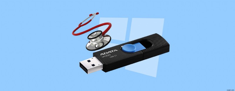 Windows에서 USB 플래시 드라이브의 상태를 확인하는 방법 