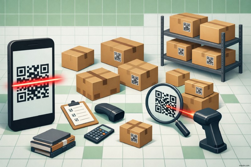 Excel에서 QR 코드 재고 추적기 구축 - 간단하고 비용 효율적이며 안정적입니다. 