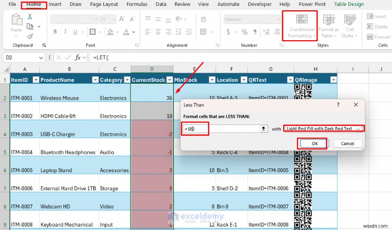 Excel에서 QR 코드 재고 추적기 구축 - 간단하고 비용 효율적이며 안정적입니다. 