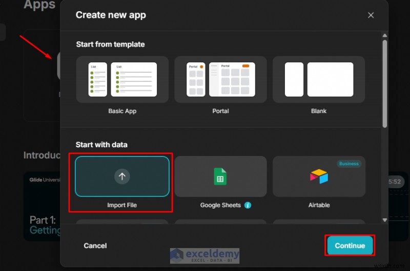 Vibe Coding을 사용하여 Excel 통합 문서를 완전한 앱으로 변환하세요 