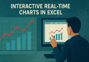 동적 데이터 시각화를 위한 대화형 실시간 Excel 차트 생성 