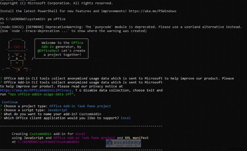 강력한 Excel 추가 기능 만들기:단계별 JavaScript 가이드 