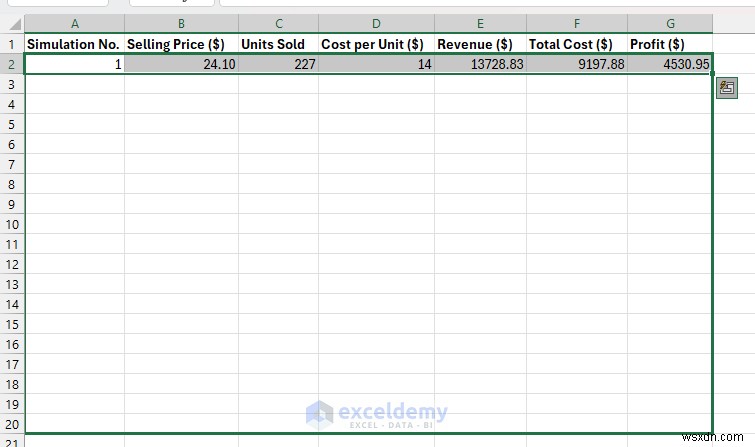 Excel 가이드:데이터 기반 의사 결정을 위한 Monte Carlo 시뮬레이션 구축 