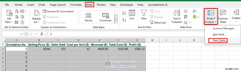 Excel 가이드:데이터 기반 의사 결정을 위한 Monte Carlo 시뮬레이션 구축 