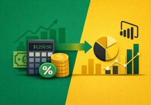 일관되고 세련된 대시보드를 위한 Power BI 시각적 개체의 마스터 통화 및 백분율 형식 지정 