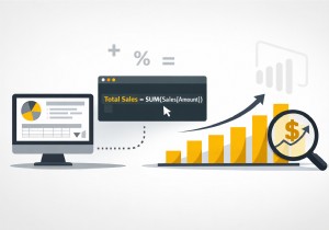 Power BI로 첫 번째 DAX 측정값 만들기 – 초보자를 위한 단계별 완벽 가이드