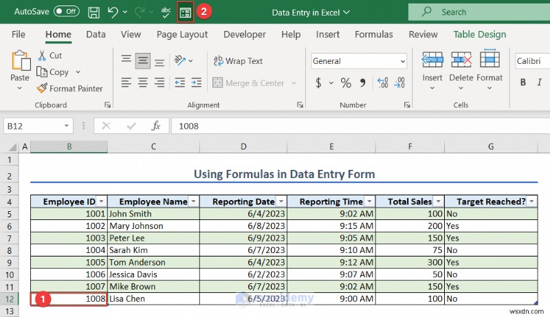 마스터 Excel 데이터 입력:기본, 양식 및 오류 처리 