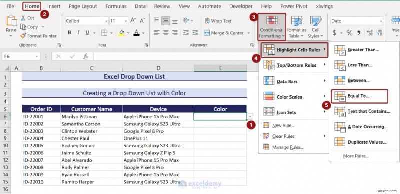 Master Excel 드롭다운 목록:생성, 편집, 제거, 필터링 및 보호 